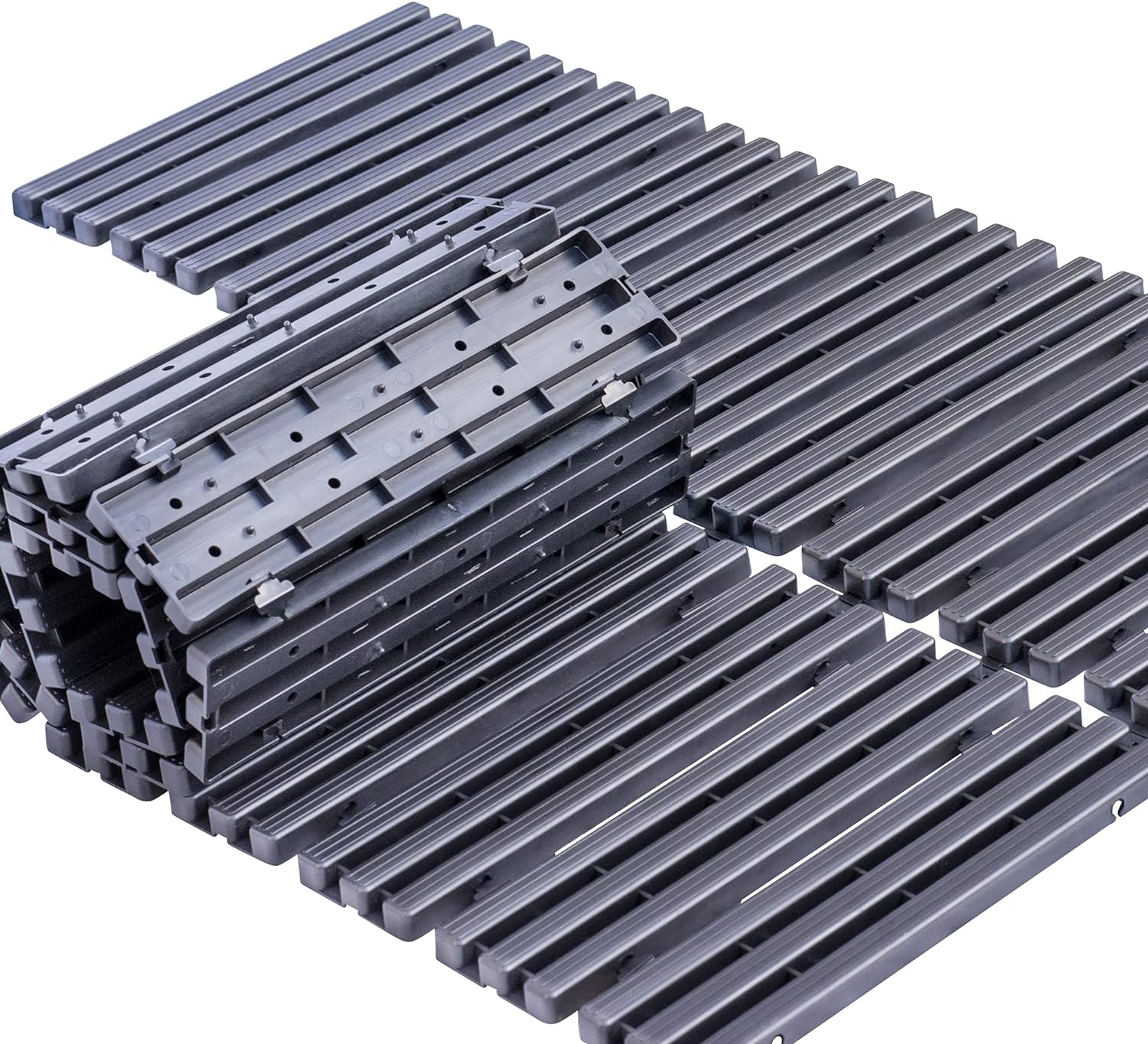 UPP Rollweg Gartenplatten & Rasengitter - 3 m anthrazit