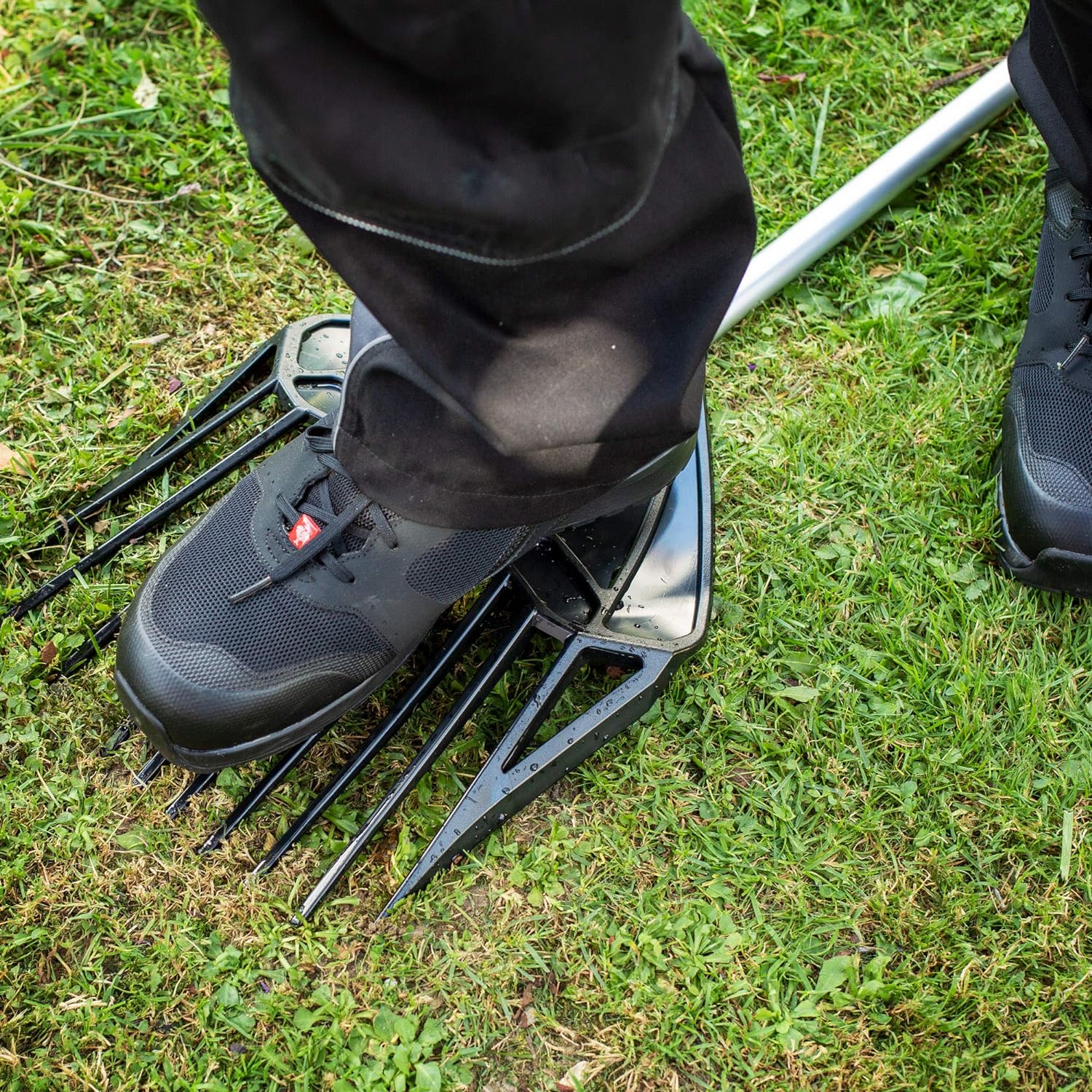 UPP 3 in 1- Hof - &amp; Gartenschaufel mit Teleskopstiel