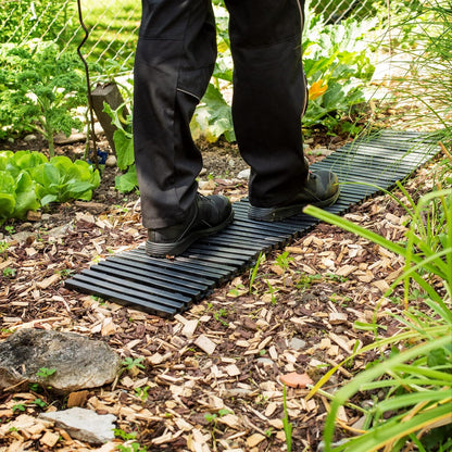 UPP Rollweg Gartenplatten &amp; Rasengitter - 3 m anthrazit