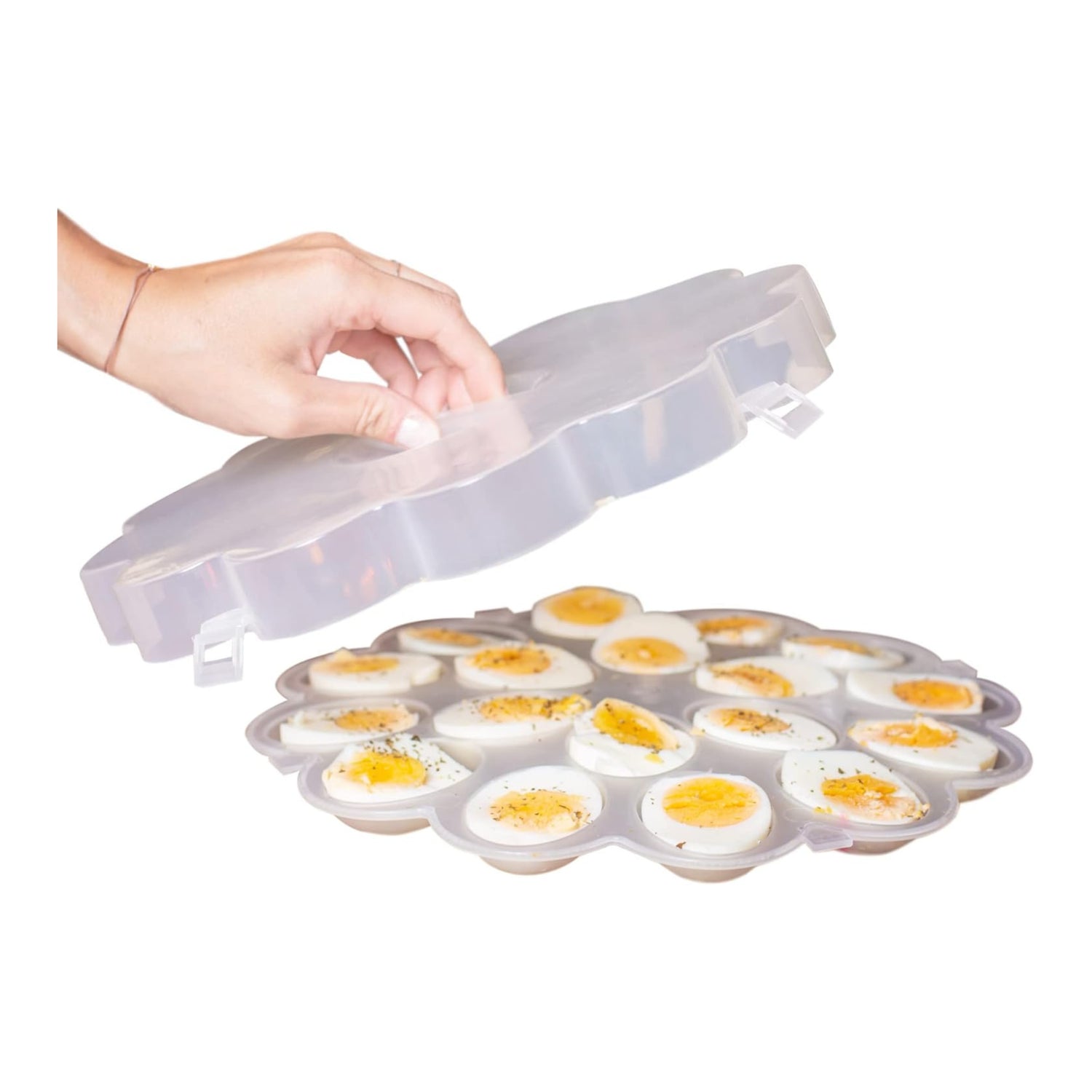 UPP Eier-Party-Tablett | 2-TLG. Set