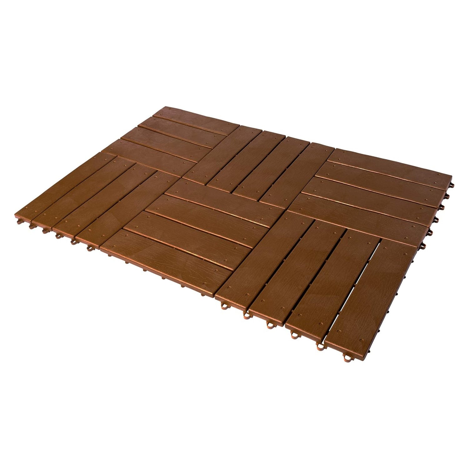 UPP Gartenplatte 30x30 cm | Holzdiele